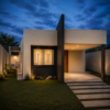 Imagem do Projeto de Casa para Terreno 1x2 com 2 Quartos – 73.32 m²