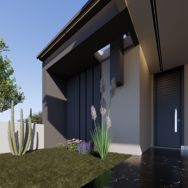Imagem do Projeto de Casa para Terreno 1x3 com 3 Quartos – 118 m²